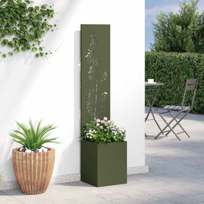 Schermo per privacy in giardino Oliver verde 32 x 140 cm