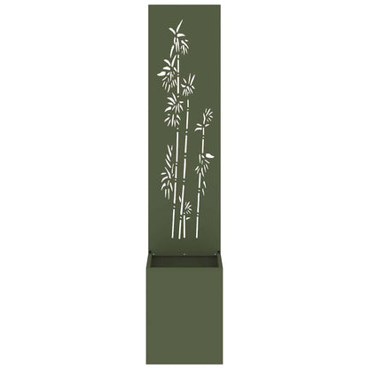 Schermo per privacy in giardino Oliver verde 32 x 32 x 150 cm