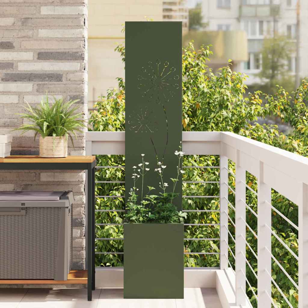 Schermo per privacy in giardino Oliver verde 32 x 140 cm