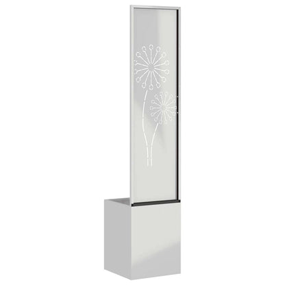 Schermo per privacy in giardino Traforo Argento 32 x 150 cm | homemem39