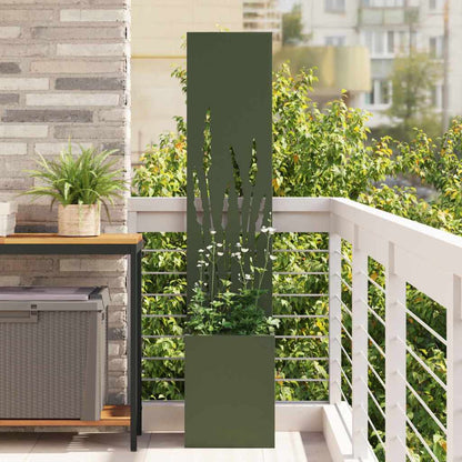 Schermo per privacy in giardino Oliver verde 32 x 140 cm