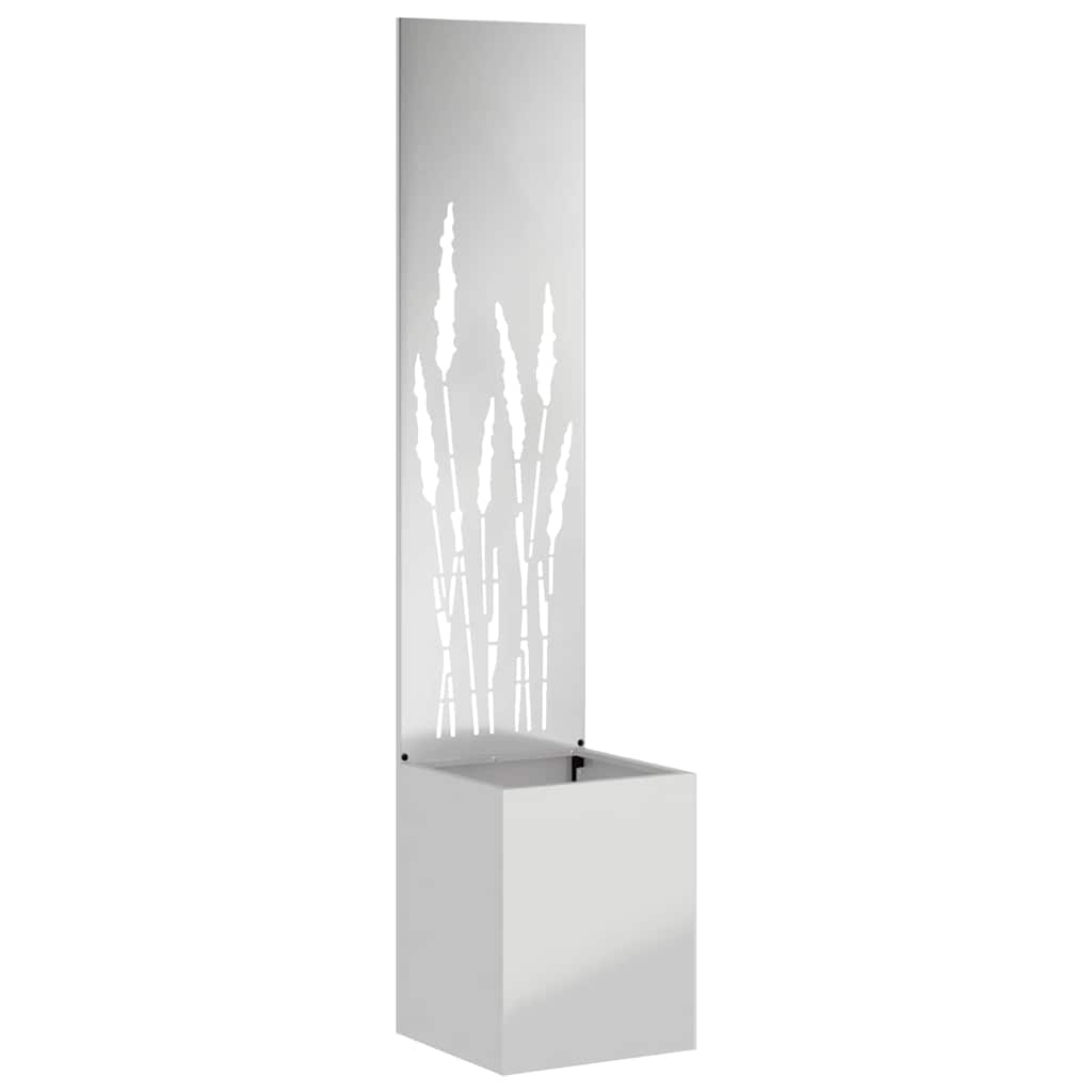 Schermo per privacy in giardino Traforo Argento 32 x 150 cm