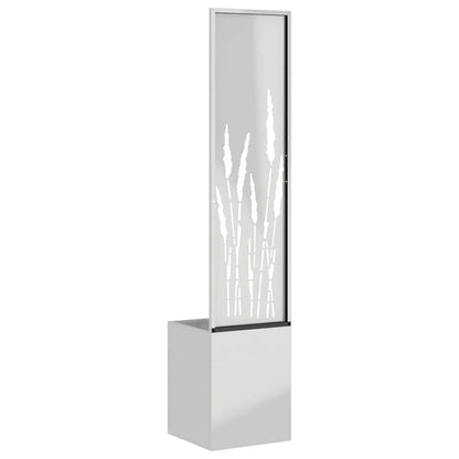 Schermo per privacy in giardino Traforo Argento 32 x 150 cm