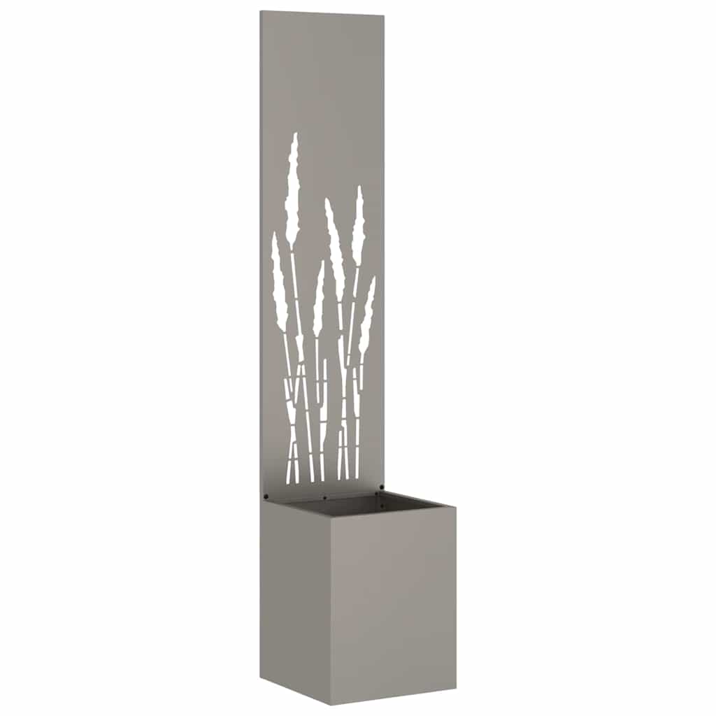 Schermo per privacy in giardino Traforo Ruggine 32 x 150 cm