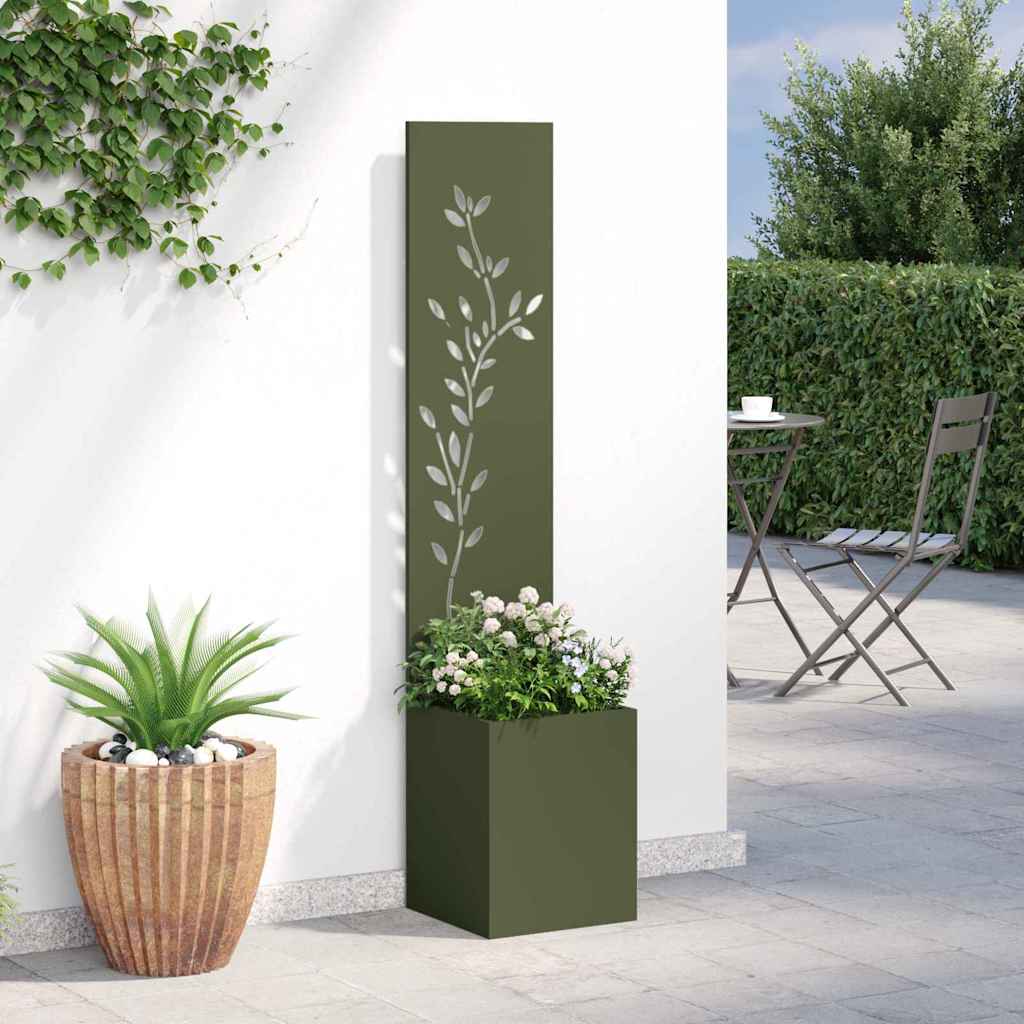 Schermo per privacy in giardino Oliver verde 32 x 140 cm