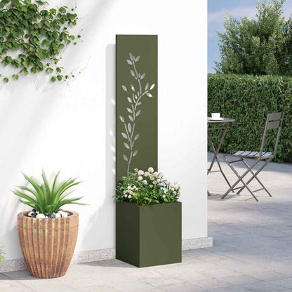 Schermo per privacy in giardino Oliver verde 32 x 140 cm