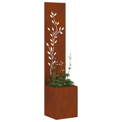 Schermo per privacy in giardino Ruggine 32 x 32 x 150 cm