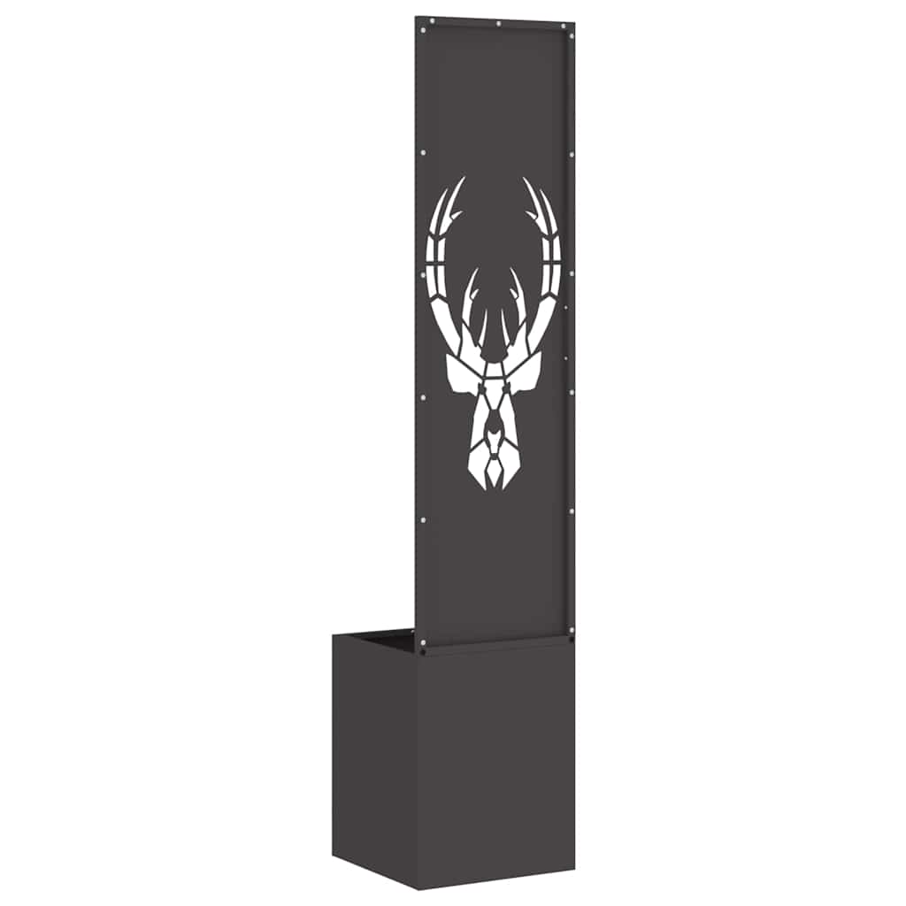 Schermo per privacy in giardino Stampa animale Nero 32 x 140 cm