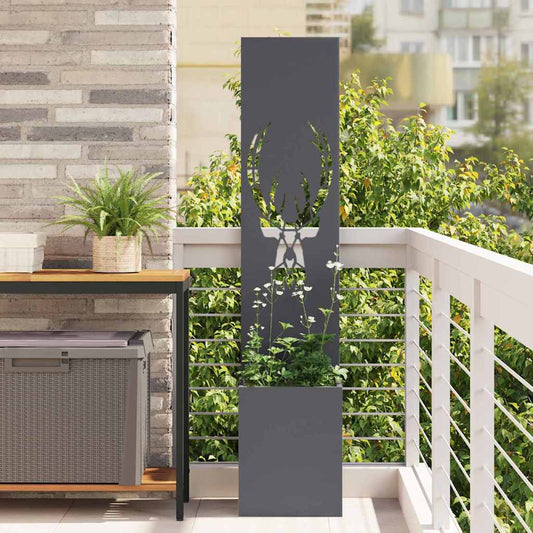 Schermo per privacy in giardino Antracite 32 x 140 cm