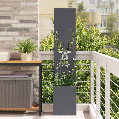 Schermo per privacy in giardino Antracite 32 x 32 x 150 cm
