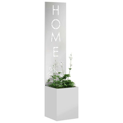 Schermo per privacy in giardino Argento 32 x 32 x 150 cm