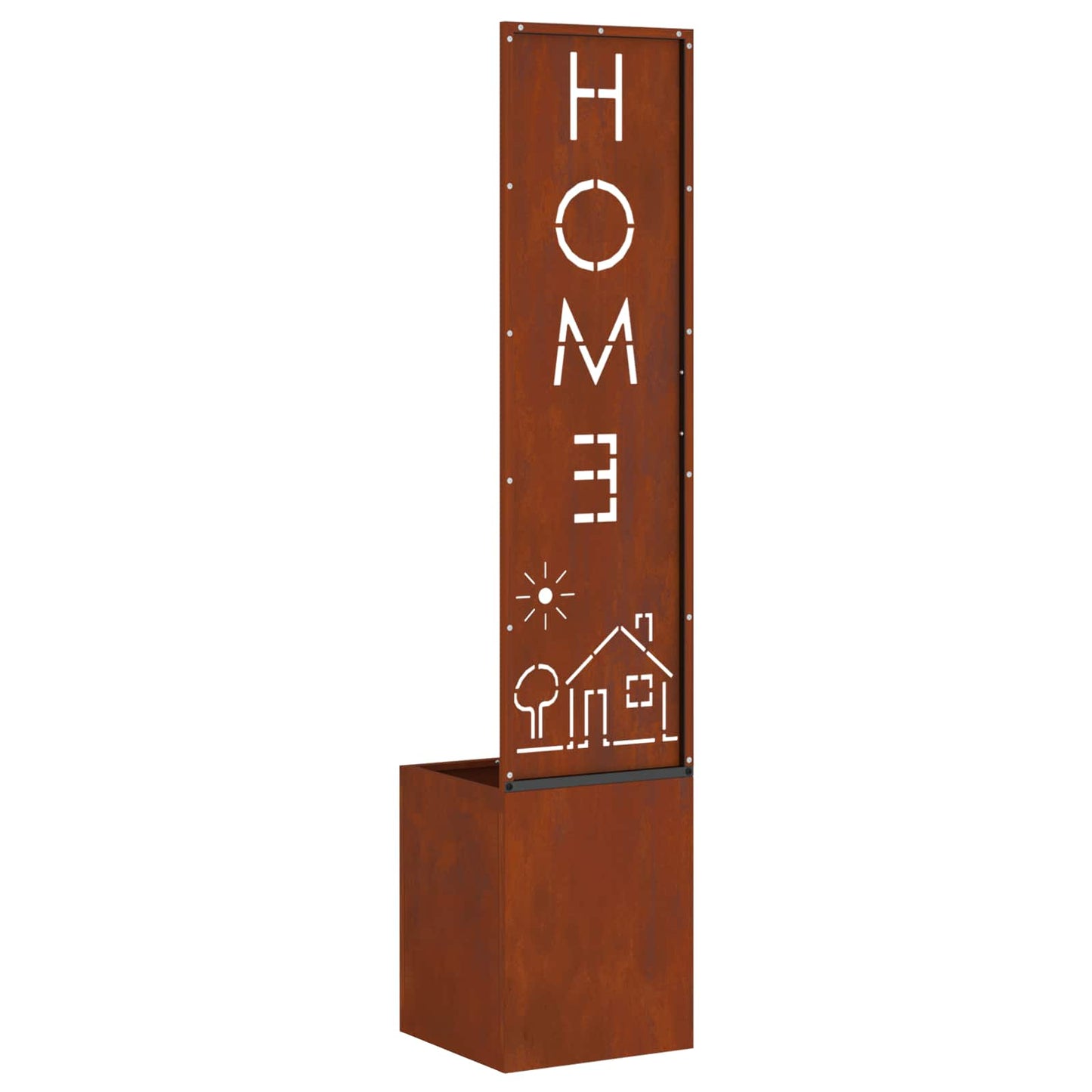 Schermo per privacy in giardino Ruggine 32 x 32 x 150 cm