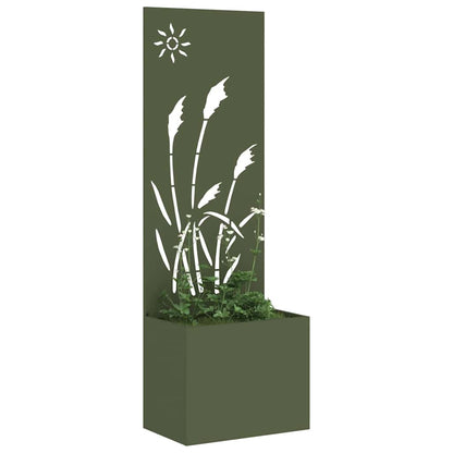 Schermo per privacy in giardino Oliver verde 50 x 140 cm