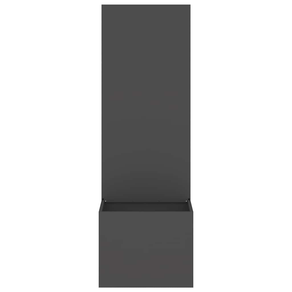 Schermo per privacy in giardino Traforo Nero 50 x 150 cm
