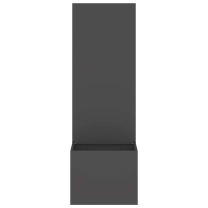 Schermo per privacy in giardino Traforo Nero 50 x 150 cm