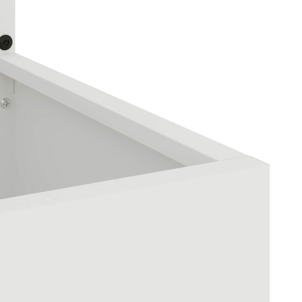 Schermo per privacy in giardino Traforo Bianco 50 x 140 cm