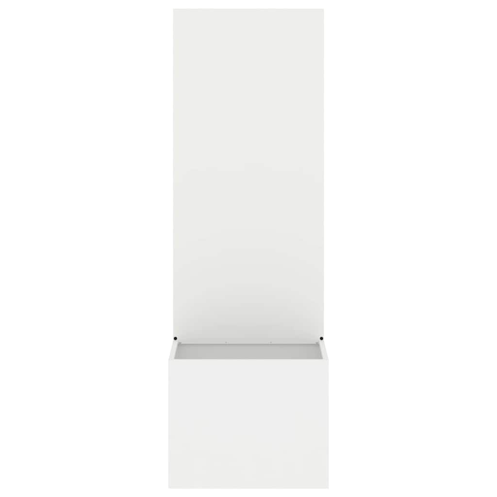 Schermo per privacy in giardino Traforo Bianco 50 x 140 cm