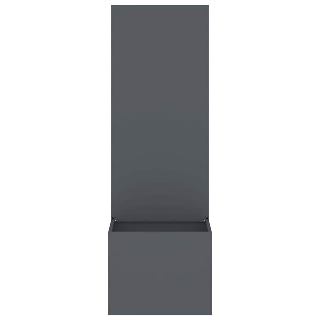 Schermo per privacy in giardino Traforo Antracite 50 x 140 cm