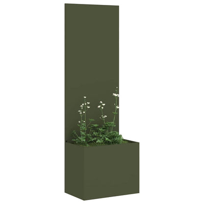 Schermo per privacy in giardino Oliver verde 50 x 140 cm