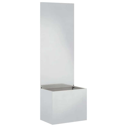 Schermo per privacy in giardino Argento 50 x 32 x 150 cm