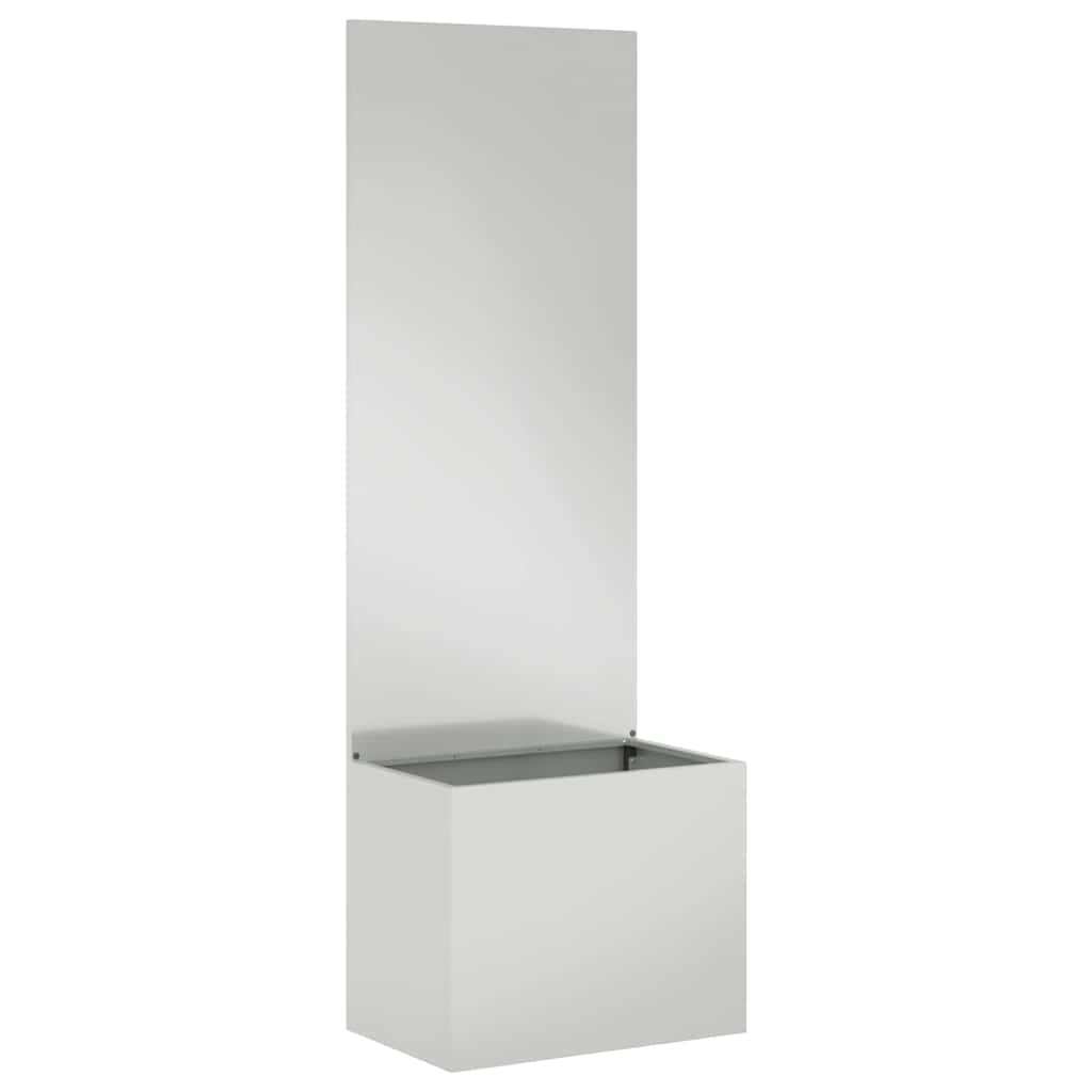 Schermo per privacy in giardino Traforo Argento 50 x 140 cm