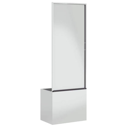 Schermo per privacy in giardino Traforo Argento 50 x 140 cm