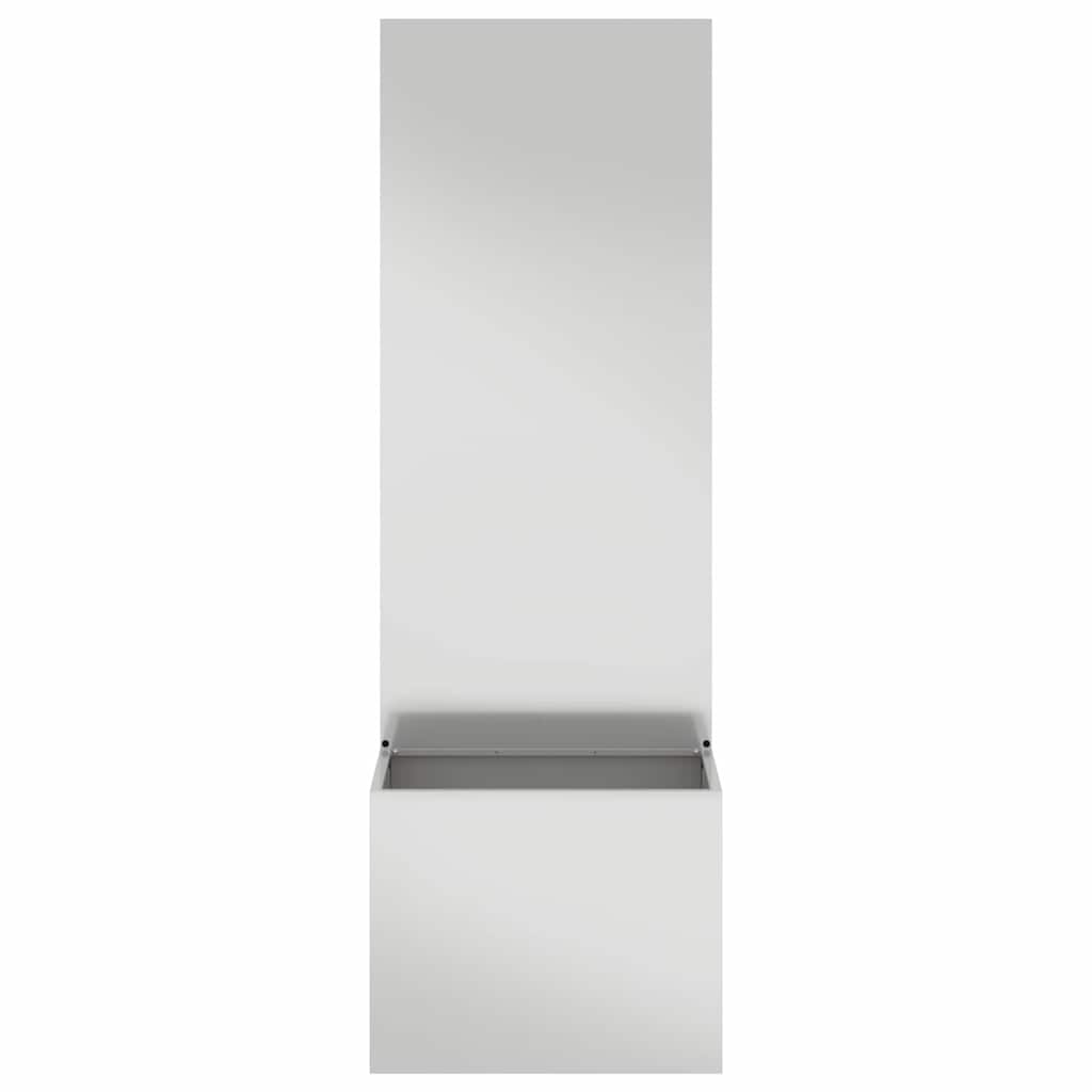 Schermo per privacy in giardino Traforo Argento 50 x 140 cm