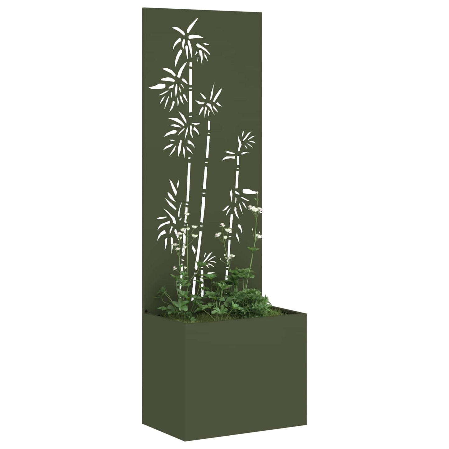 Schermo per privacy in giardino Oliver verde 50 x 150 cm