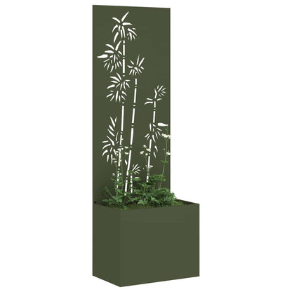 Schermo per privacy in giardino Oliver verde 50 x 150 cm