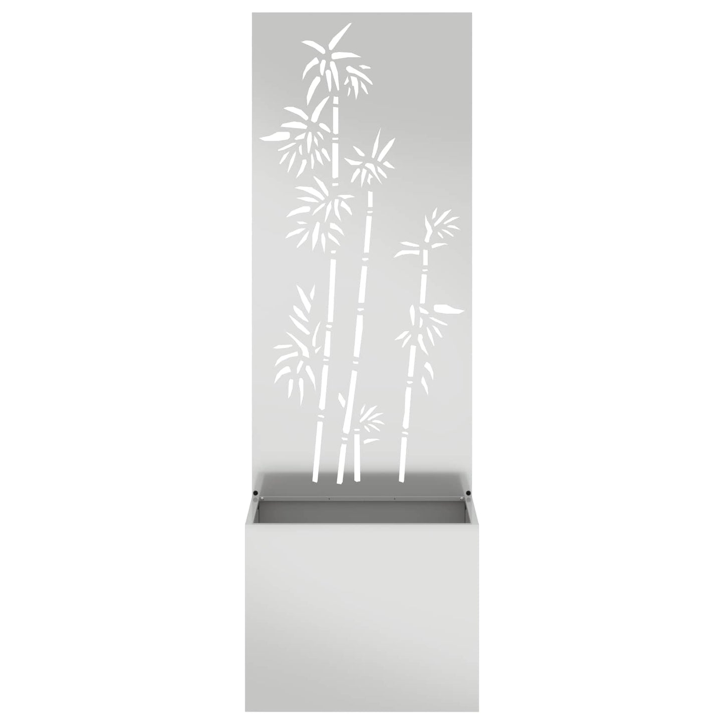 Schermo per privacy in giardino Floreale Argento 50 x 150 cm
