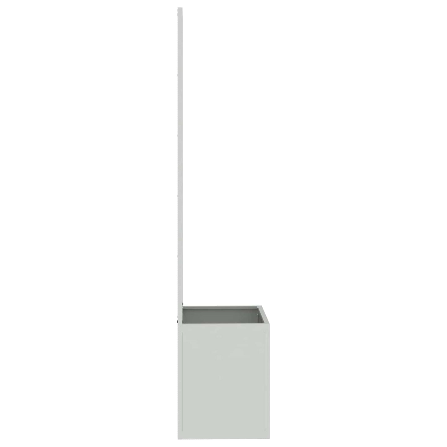 Schermo per privacy in giardino Floreale Argento 50 x 150 cm