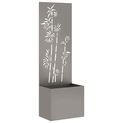 Schermo per privacy in giardino Floreale Ruggine 50 x 150 cm