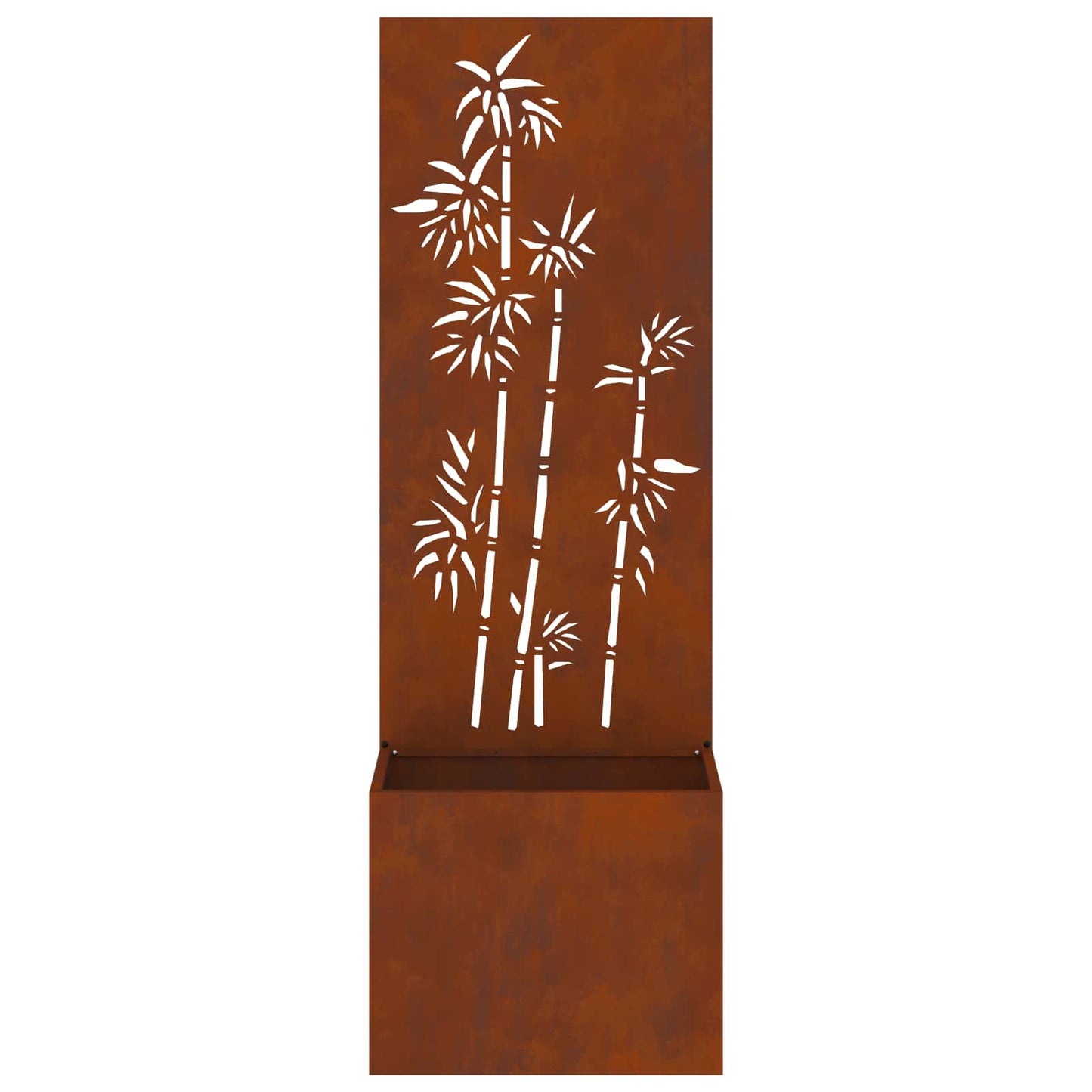 Schermo per privacy in giardino Floreale Ruggine 50 x 150 cm