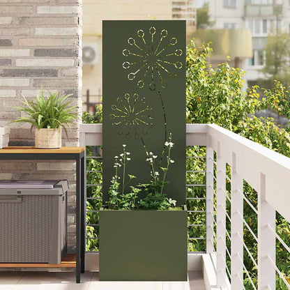 Schermo per privacy in giardino Oliver verde 50 x 150 cm