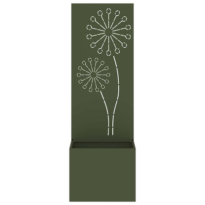 Schermo per privacy in giardino Oliver verde 50 x 140 cm