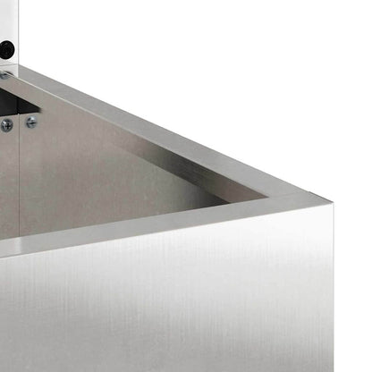 Schermo per privacy in giardino Traforo Argento 50 x 140 cm