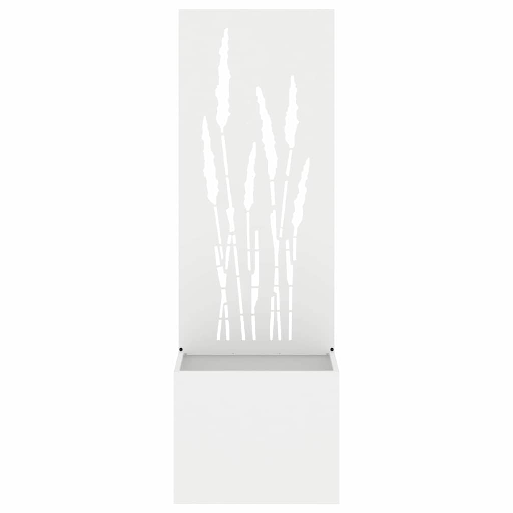 Schermo per privacy in giardino Traforo Bianco 50 x 150 cm