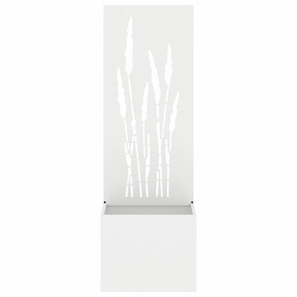 Schermo per privacy in giardino Traforo Bianco 50 x 150 cm