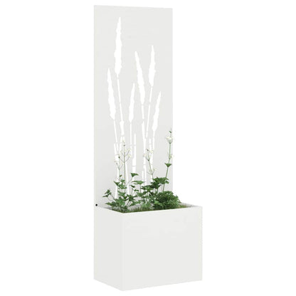 Schermo per privacy in giardino Traforo Bianco 50 x 150 cm