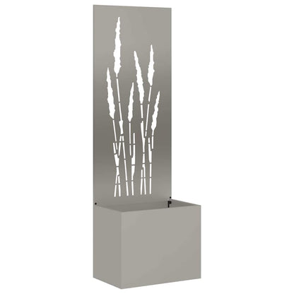 Schermo per privacy in giardino Traforo Ruggine 50 x 140 cm