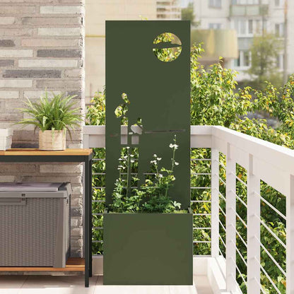 Schermo per privacy in giardino Oliver verde 50 x 150 cm