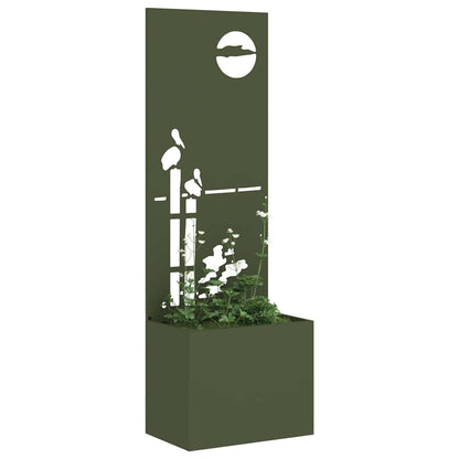 Schermo per privacy in giardino Oliver verde 50 x 150 cm