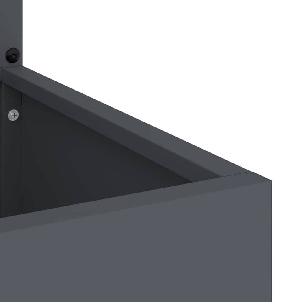 Schermo per privacy in giardino Floreale Antracite 50 x 140 cm