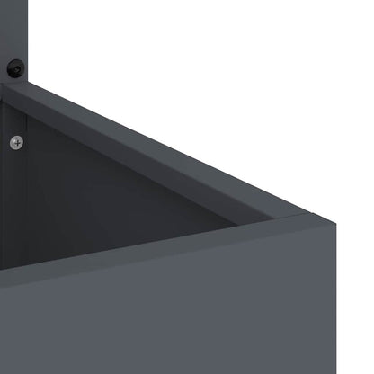 Schermo per privacy in giardino Floreale Antracite 50 x 140 cm