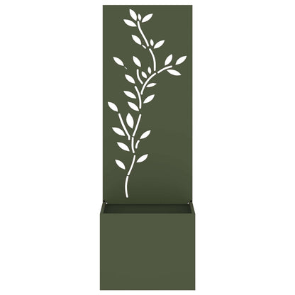 Schermo per privacy in giardino Oliver verde 50 x 140 cm