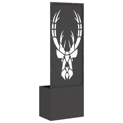 Schermo per privacy in giardino Stampa animale Nero 50 x 140 cm