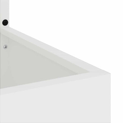 Schermo per privacy in giardino Bianco 50 x 150 cm