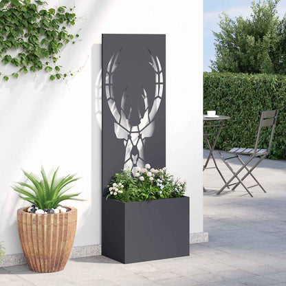 Schermo per privacy in giardino Antracite 50 x 140 cm