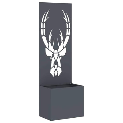 Schermo per privacy in giardino Antracite 50 x 140 cm