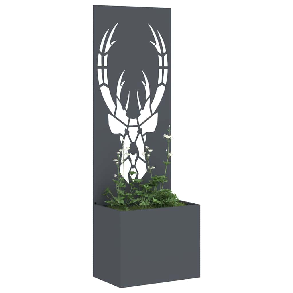 Schermo per privacy in giardino Antracite 50 x 140 cm